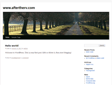 Tablet Screenshot of aftertherv.com